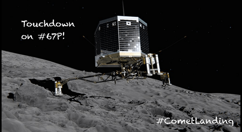 The Rosetta’s Philae Lander Makes History, Successfully Lands On Comet&nbsp;67P