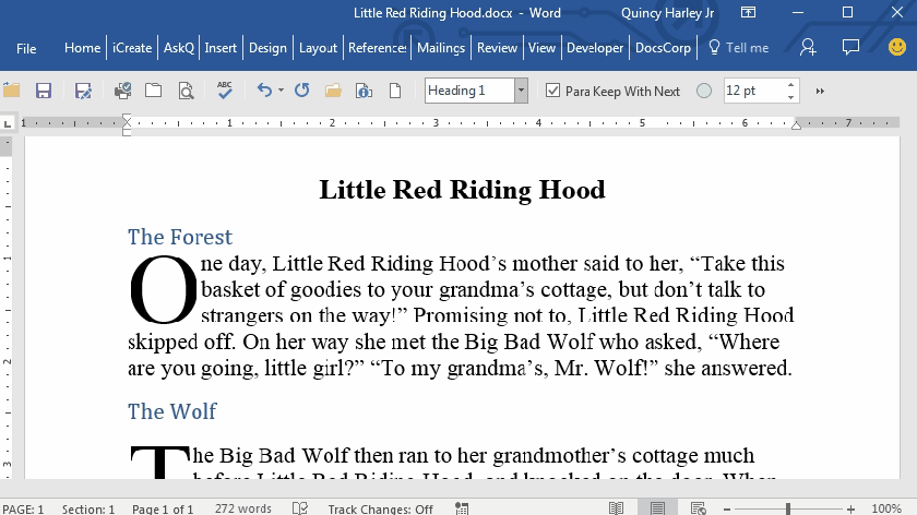 headings-and-bookmarks